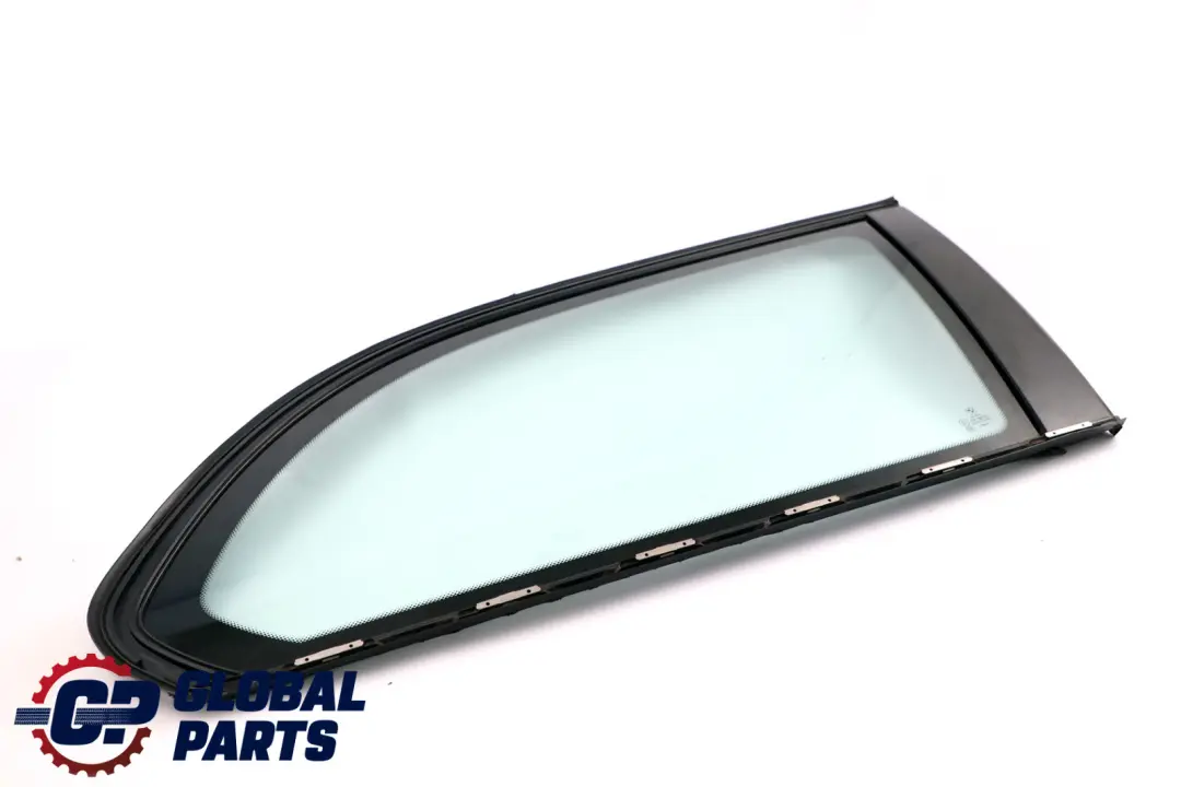 BMW 5 er E61 Seitenscheibe Grün Mit Dichtung Rechts AS2 Glanzschwarz - SKU 7163614 - Teilenummer 7163614
