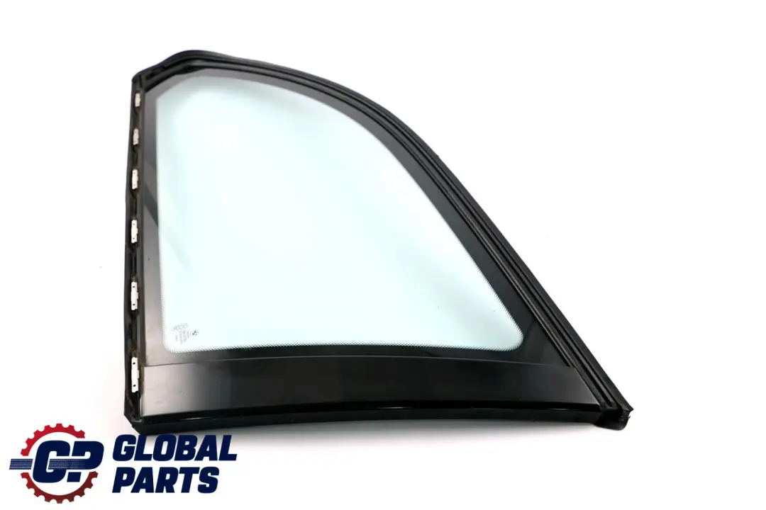 BMW 5 Series E61 Green Side Window Gasket Rear Right Glass O/S High Gloss AS2 - SKU 7163614 - Part number 7163614