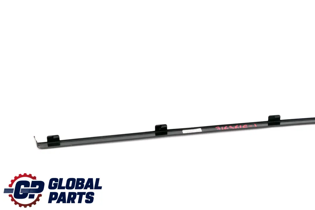 BMW 5 er E61 Touring Blende Fensterrahmen Oben Hinten Rechts Tür Glanzschwarz - SKU 7163616-2 - Teilenummer 7163616