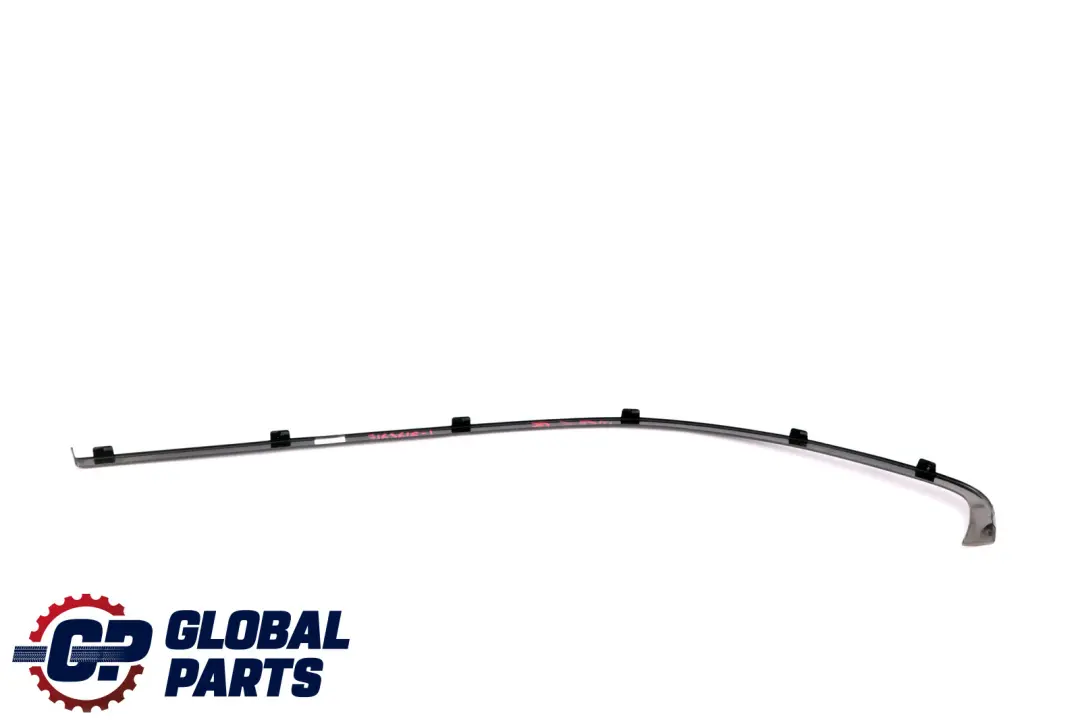 BMW 5 Series E61 Touring Rear Right O/S Strip Cover Side Window Glanzschwarz - SKU 7163616-2 - Part number 7163616