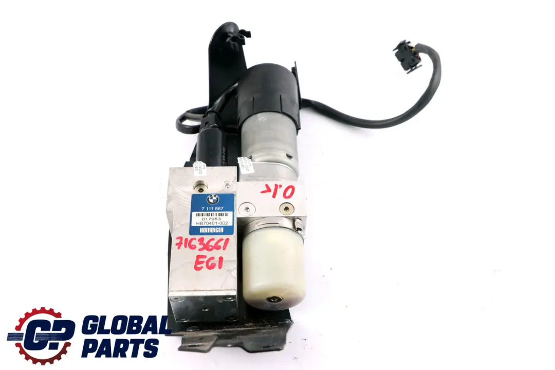 Trunk Lid Tailgate Hydraulic Unit Motor Pump 7111867 to BMW E61 Touring Automatic with Part number 7163661 BMW E61 Touring Automatic Trunk Lid Tailgate Hydraulic Unit Motor Pump 7111867 - SKU 7163661 - Part number 7163661