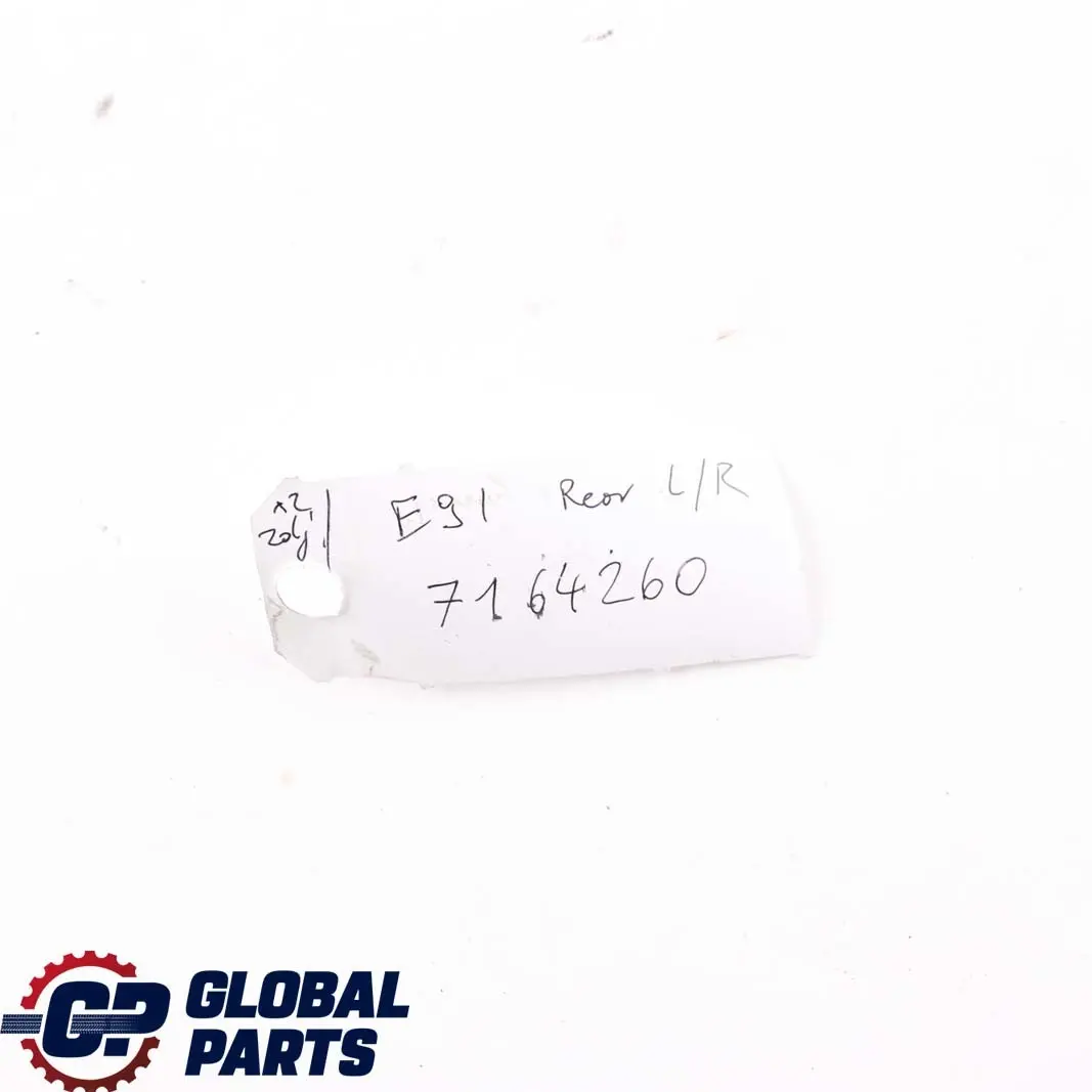 BMW E90 E91 Asiento Trasero Izquierdo Derecho Reposacabezas Abatible Tela - SKU 7164260 - Número de pieza 7164260