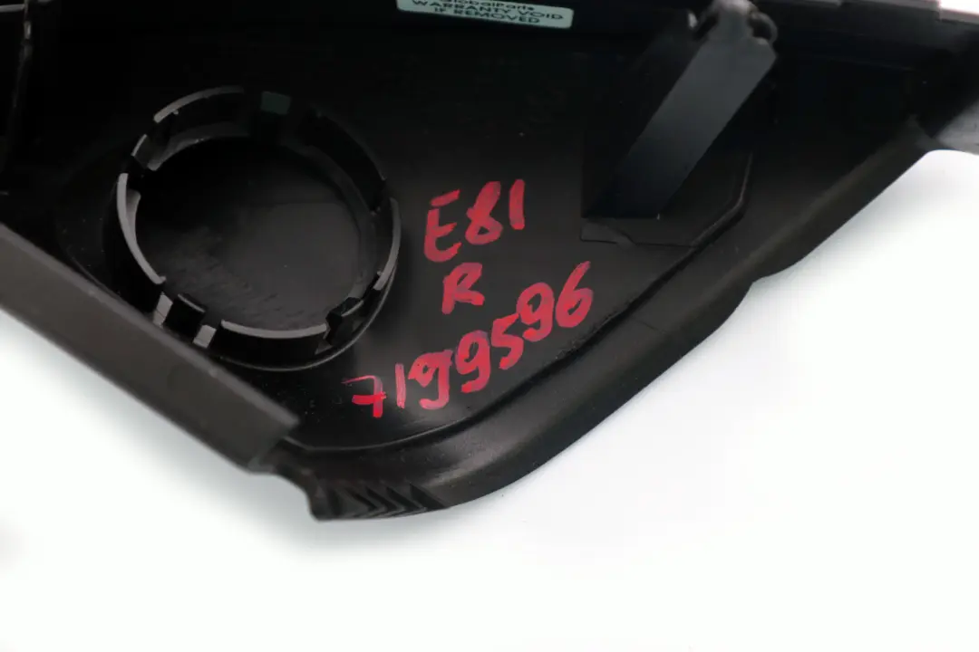 BMW 1 Series E81 E82 E88 Wing Mirror Inner Cover Trim Right Driver Side O/S - SKU 7164620 - Part number 7164620