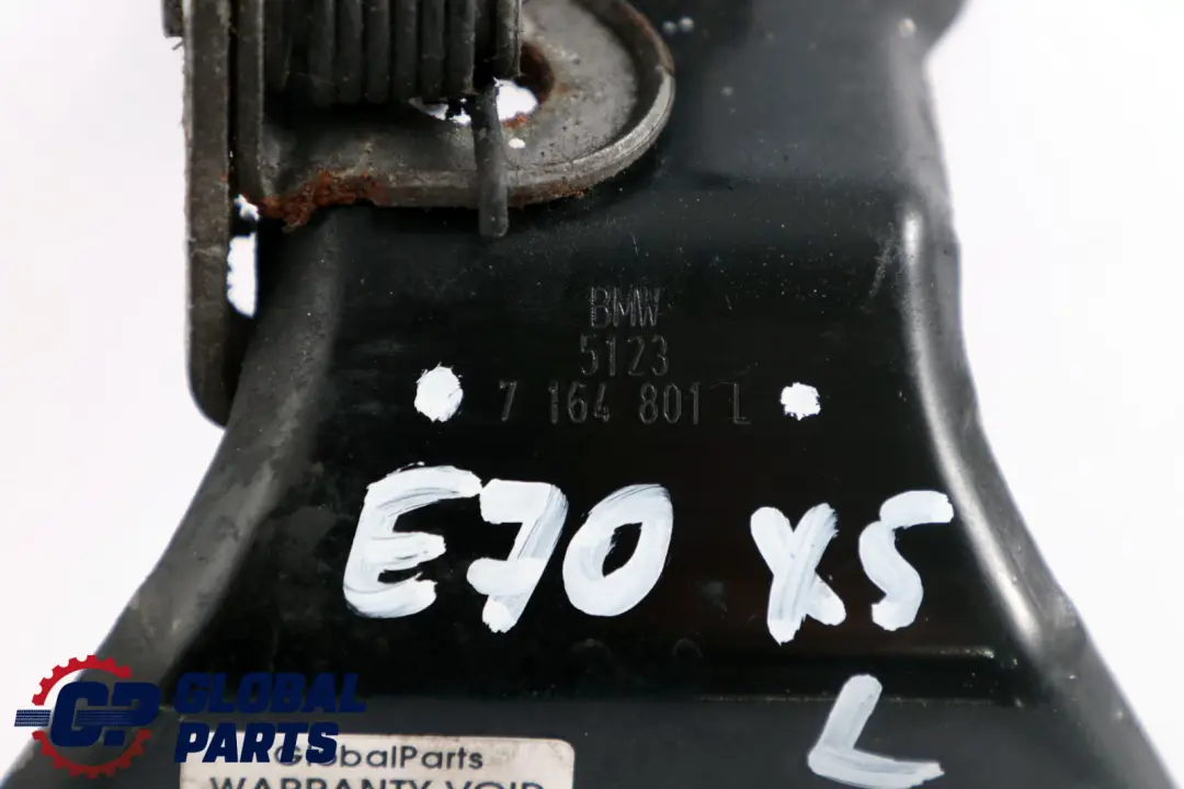 BMW X5 X6 Serie E70 E71 Motor Izquierdo Cierre Capo Seccion Superior - SKU 7164801 - Número de pieza 7164801