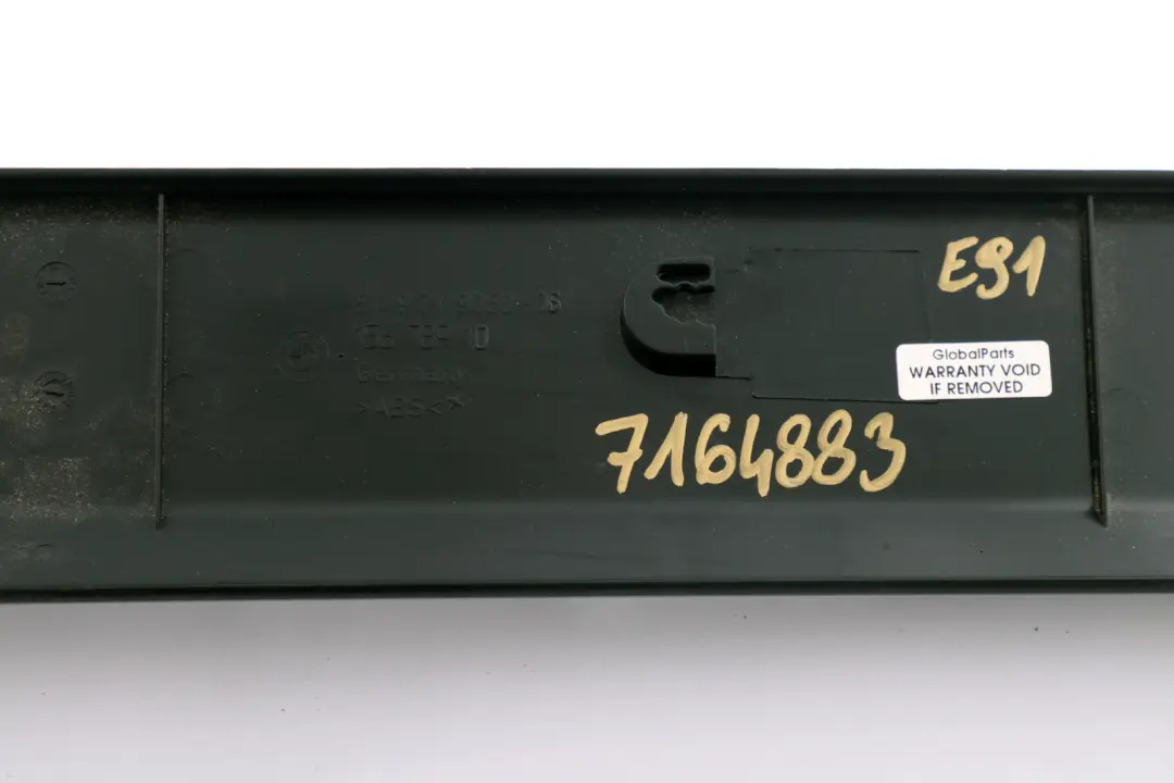 Upper Trunk Lid Panel to BMW 3 Series E91 with Part number 7164883 BMW 3 Series E91 Upper Trunk Lid Panel - SKU 7164883 - Part number 7164883