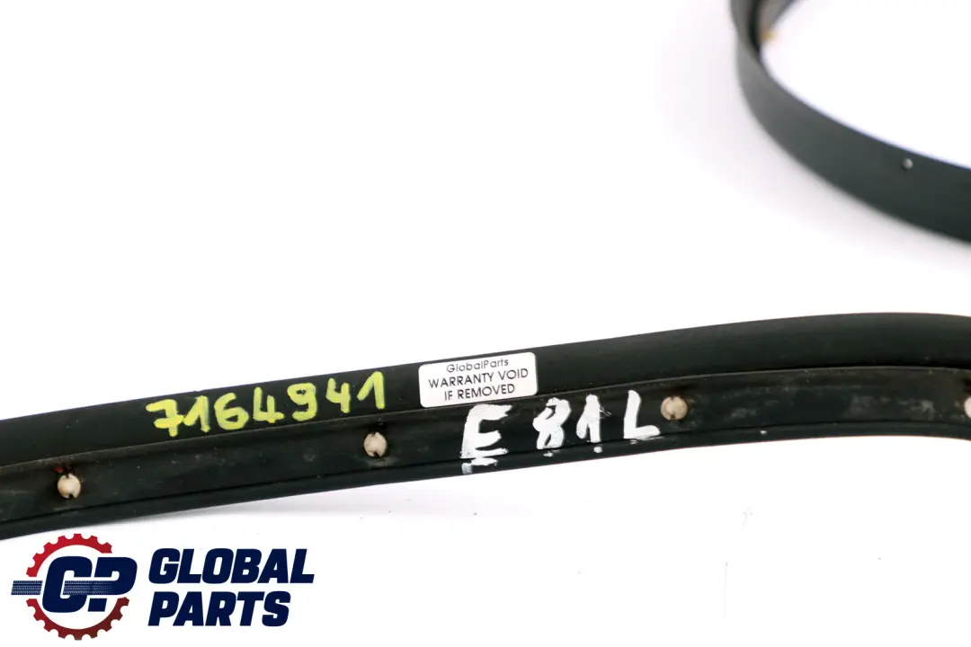 BMW 1 Series E81 E82 E88 Door Gasket Weatherstrip Joint Seal Front Left N/S - SKU 7164941 - Part number 7164941