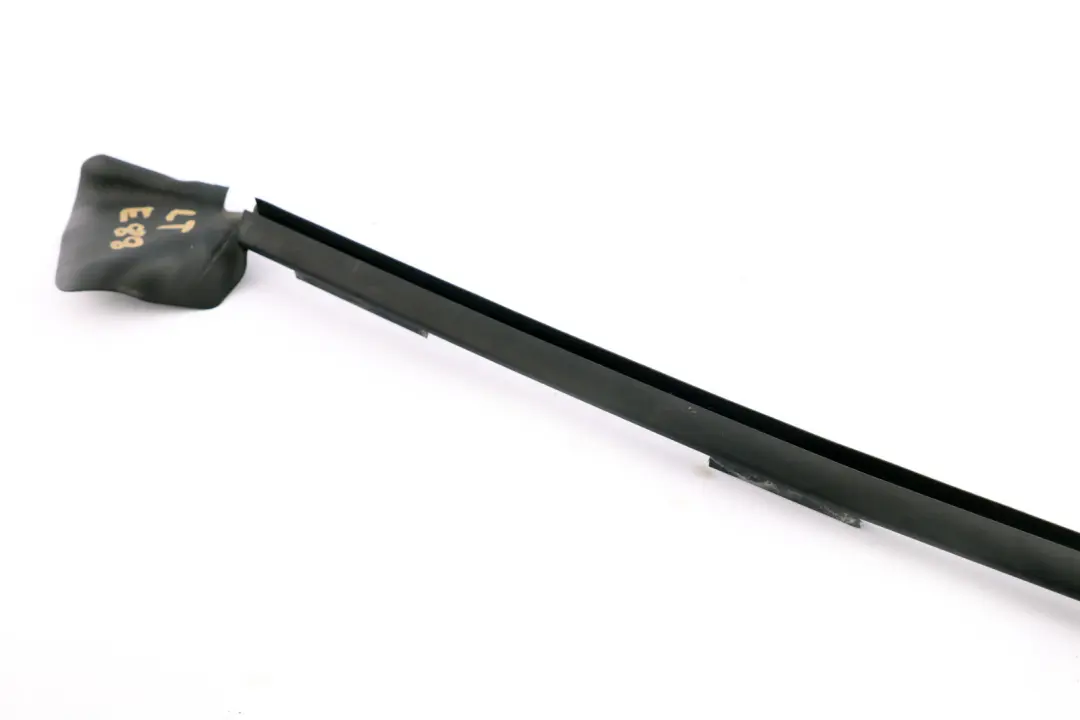 Puerta Izquierda Burlete Exterior Schwarz Mate para BMW E88 Cabrio con número de pieza 7164985 BMW E88 Cabrio Puerta Izquierda Burlete Exterior Schwarz Mate - SKU 7164985 - Número de pieza 7164985