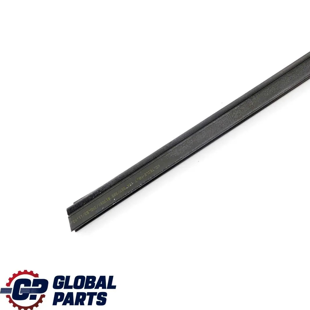 Ventana Canal Interior Sellado Trasero Izquierdo para BMW E88 con número de pieza 7164987 BMW E88 Ventana Canal Interior Sellado Trasero Izquierdo - SKU 7164987 - Número de pieza 7164987