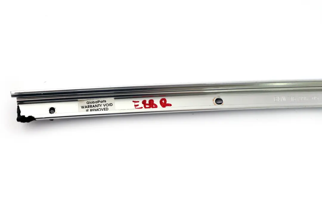 BMW 1er E88 Abdeckleiste Säule A Türverkleidung Säule Vorne Rechts Alu Matt - SKU 7164996-1 - Teilenummer 7164996