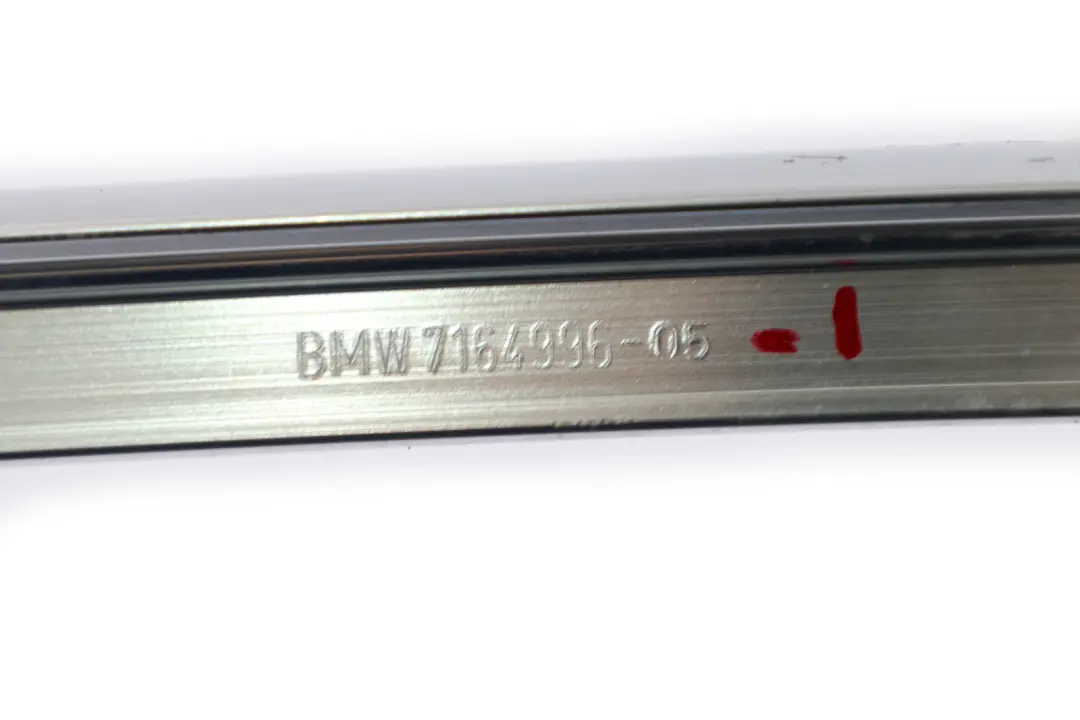 BMW 1er E88 Abdeckleiste Säule A Türverkleidung Säule Vorne Rechts Alu Matt - SKU 7164996-1 - Teilenummer 7164996