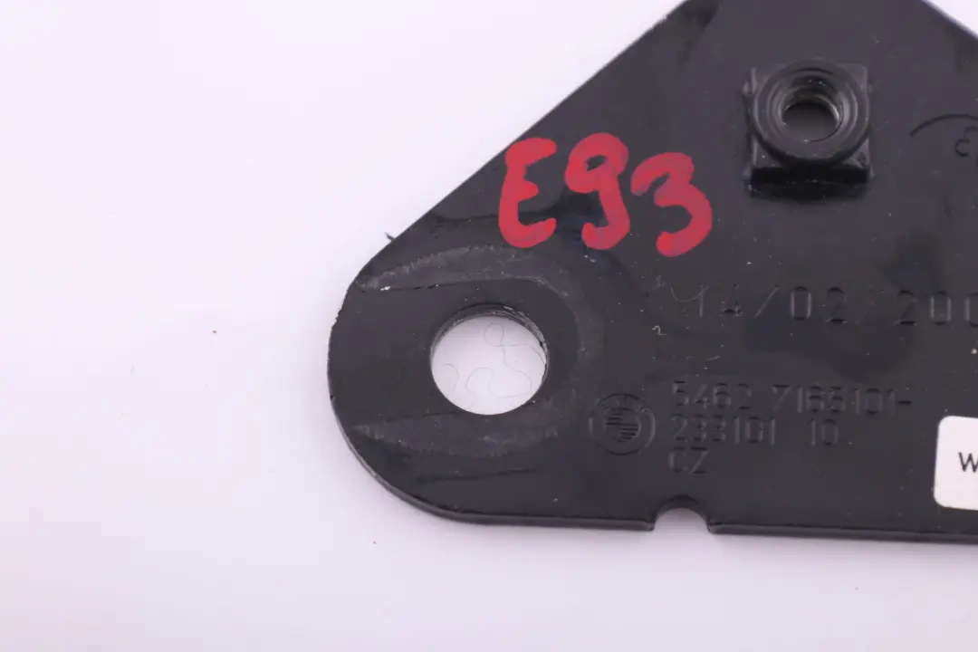 Befestigungsplatte Links für BMW 3 er E93 mit Teilenummer 7165101 BMW 3 er E93 Befestigungsplatte Links - SKU 7165101 - Teilenummer 7165101