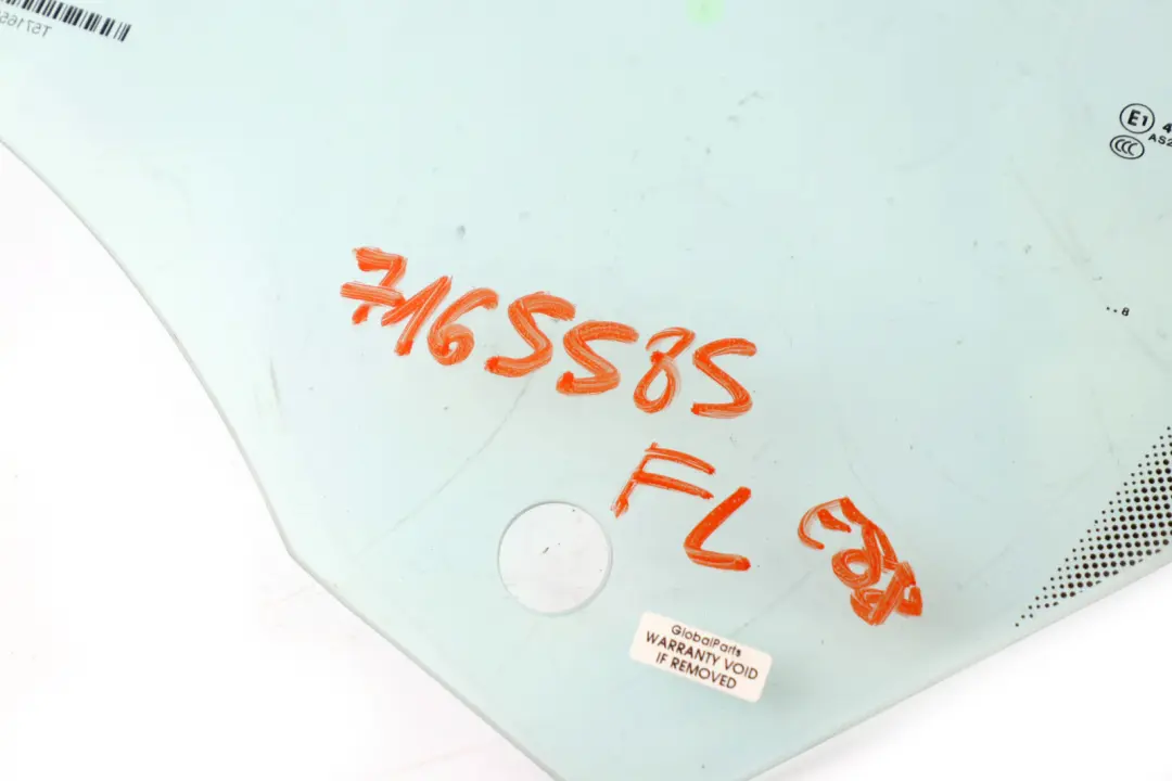 Front Left N/S Door Window Glass AS2 to BMW 1 Series E88 Cabrio with Part number 7165585 BMW 1 Series E88 Cabrio Front Left N/S Door Window Glass AS2 - SKU 7165585 - Part number 7165585