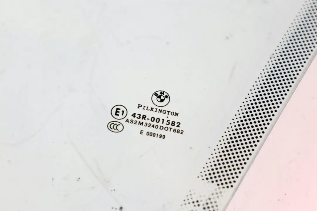 BMW 1 Series E88 Cabrio Front Left N/S Door Window Glass AS2 - SKU 7165585 - Part number 7165585