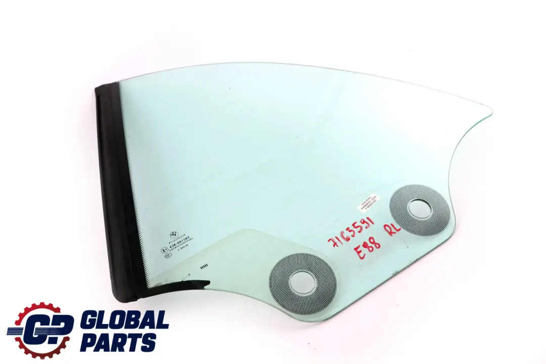 BMW 1 Series E88 Cabrio Side Window Glass AS2 Rear Left N/S - SKU 7165591 - Part number 7165591