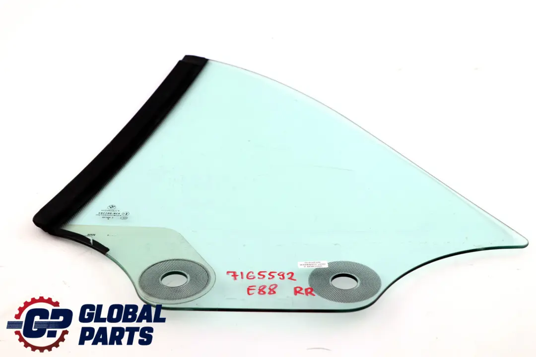 BMW 1 Series E88 Cabrio Side Window Glass AS2 Rear Right O/S - SKU 7165592 - Teilenummer 7165592