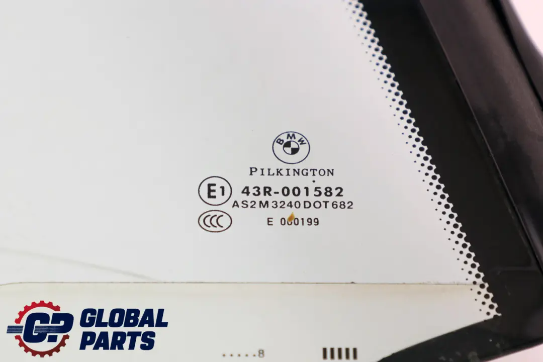 BMW E88 Cabrio Cristal De Ventana Lateral AS2 Trasero Derecho - SKU 7165592 - Número de pieza 7165592