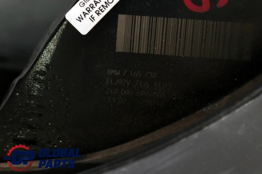 Luz Trasera Derecha Lado Conductor para BMW E60 con número de pieza 7165738 BMW E60 Luz Trasera Derecha Lado Conductor - SKU 7165738 - Número de pieza 7165738