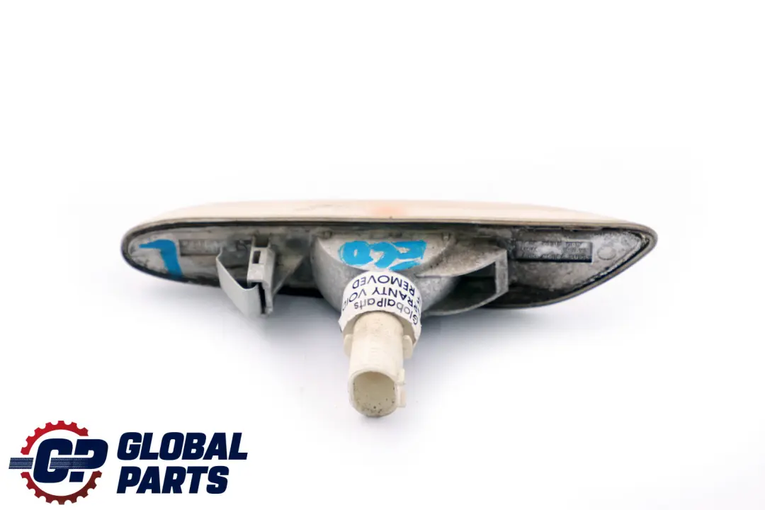 Left White Wing Side Turn Signal Indicator N/S to BMW 5 Series E60 E61 with Part number 7165741 BMW 5 Series E60 E61 Left White Wing Side Turn Signal Indicator N/S - SKU 7165741 - Part number 7165741