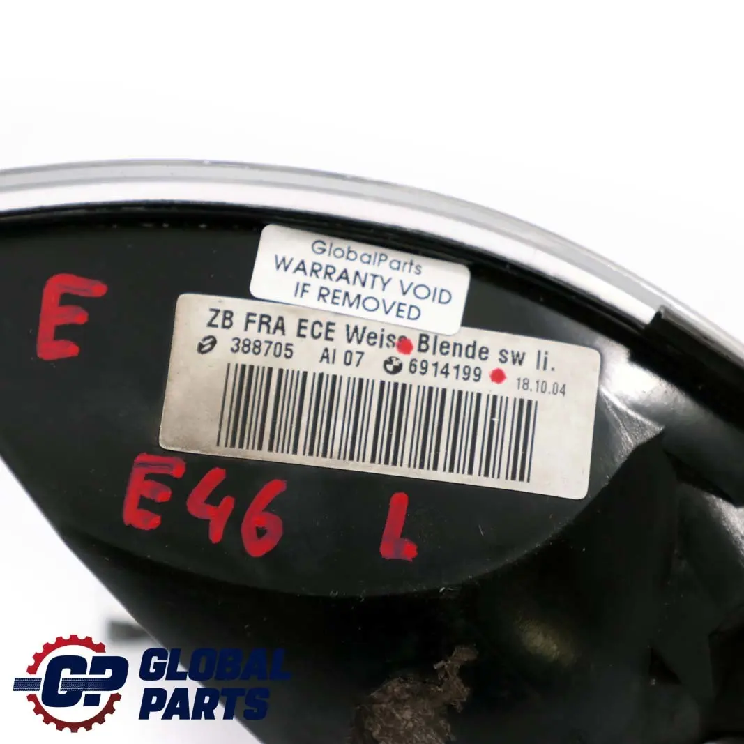 BMW 3 E46 Saloon Touring Front Left N/S Turn Indicator Lamp Orange N/S 6914199 - SKU 7165849 - Part number 7165849
