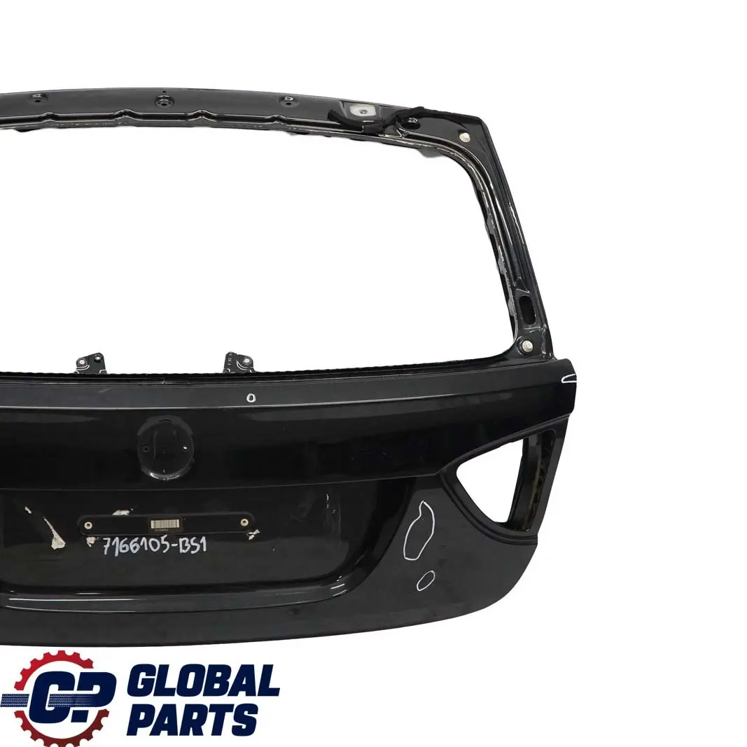 BMW 3 SERIES 1 E91 Trunk Lid Boot Lid Tailgate Black Sapphire Metallic - 475 - SKU 7166105-BS1 - Part number 7166105