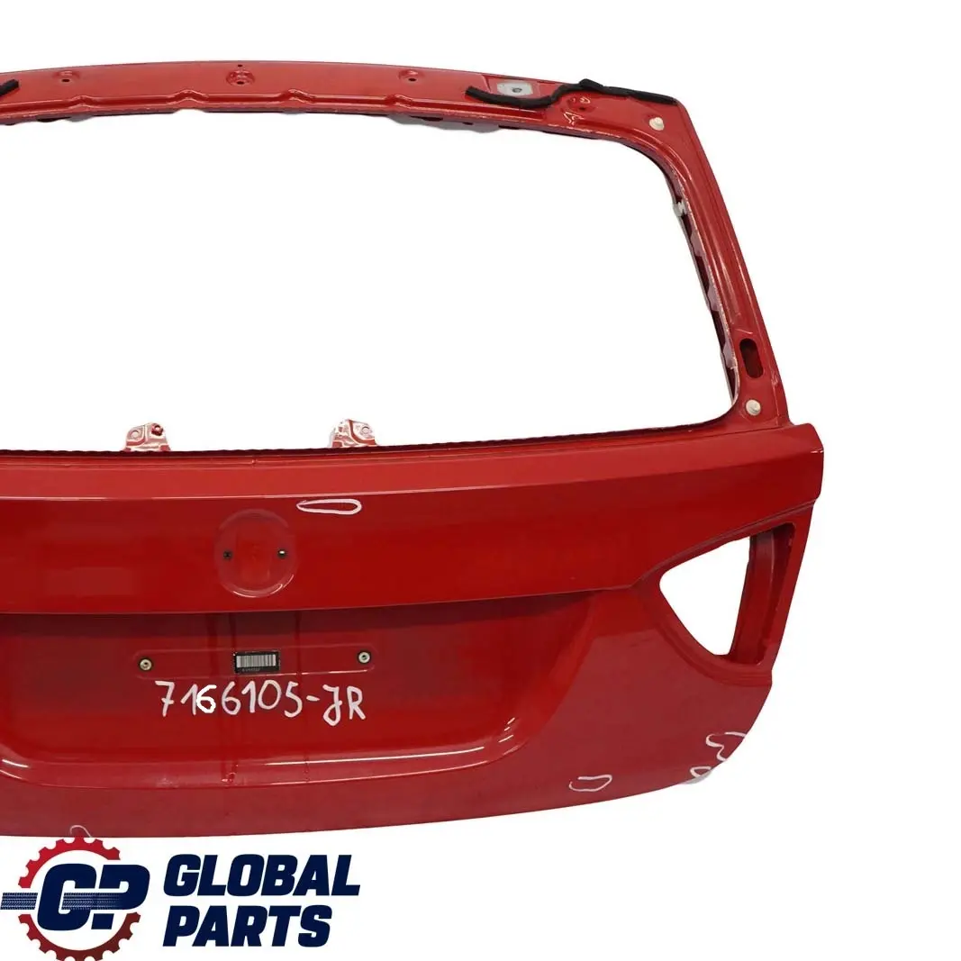BMW 3 E91 Touring Trunk Lid Boot Lid Tailgate Japanrot Japan Red - 438 - SKU 7166105-JR - Part number 7166105