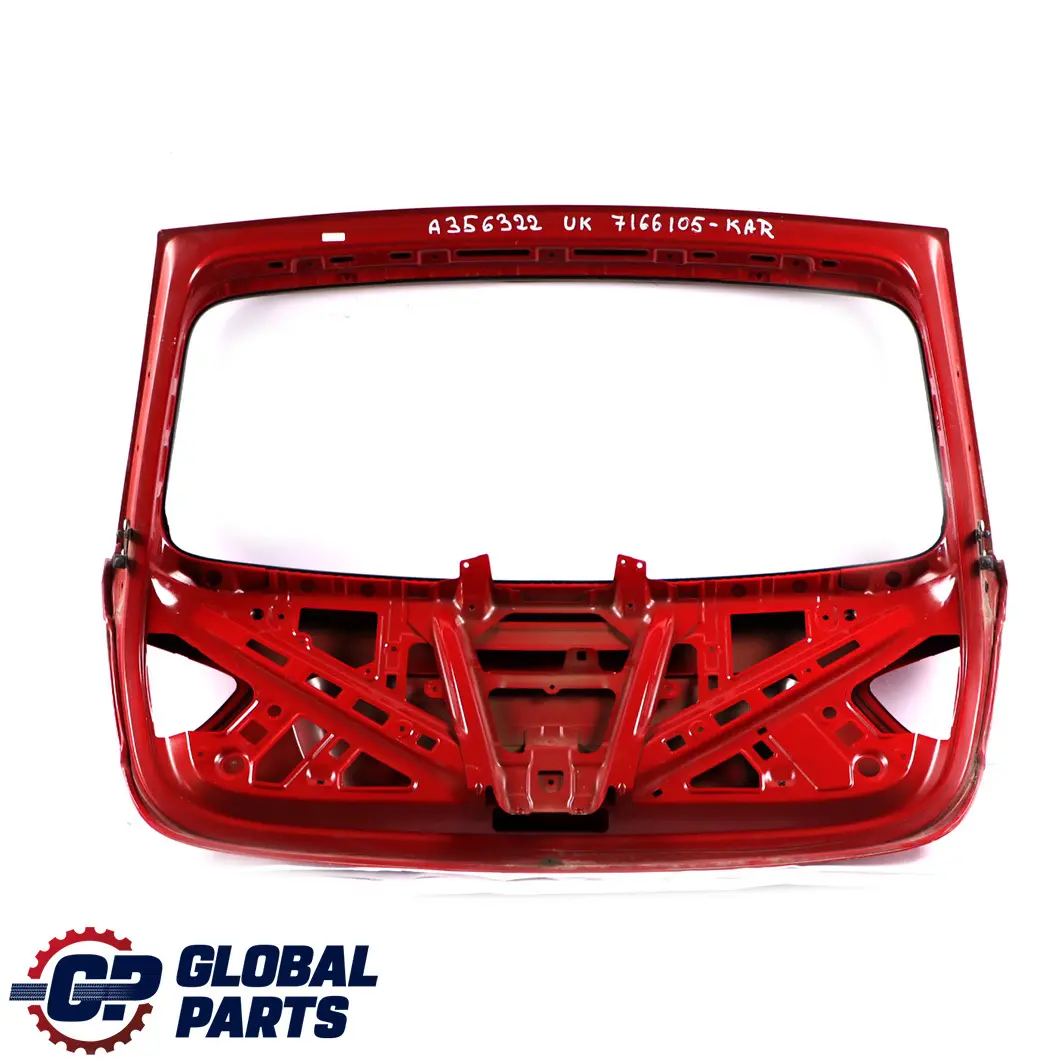 BMW 3 E91 Touring Boot Trunk Lid Tailgate Karmesinrot Crimson Red - A61 - SKU 7166105-KAR - Part number 7166105