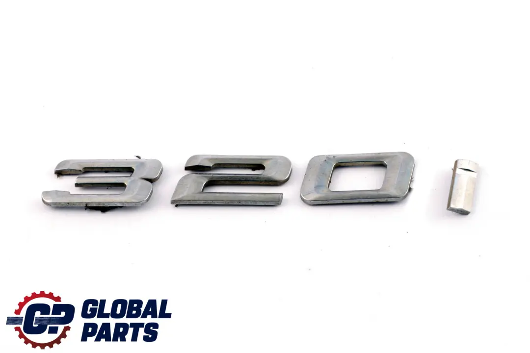 Boot Emblem BMW E92 E93 Trunk Lid Tailgate Adhered 320i Lettering to Rear with Part number 7166209 Rear Boot Emblem BMW E92 E93 Trunk Lid Tailgate Adhered 320i Lettering - SKU 7166209 - Part number 7166209