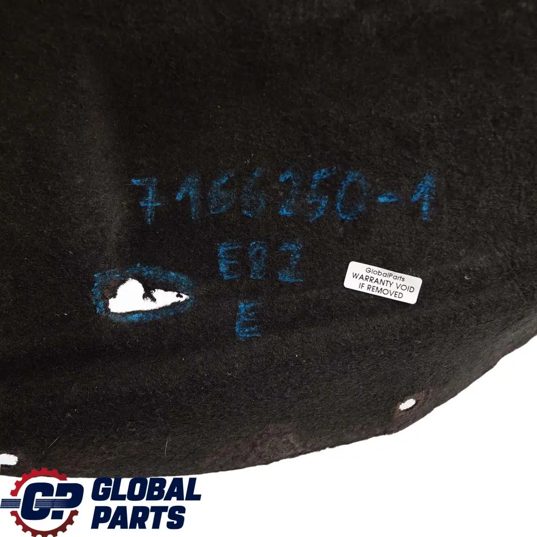 Rueda Trasera Derecha Arco Guardabarros para BMW E82 E88 con número de pieza 7166250 BMW E82 E88 Rueda Trasera Derecha Arco Guardabarros - SKU 7166250-1 - Número de pieza 7166250