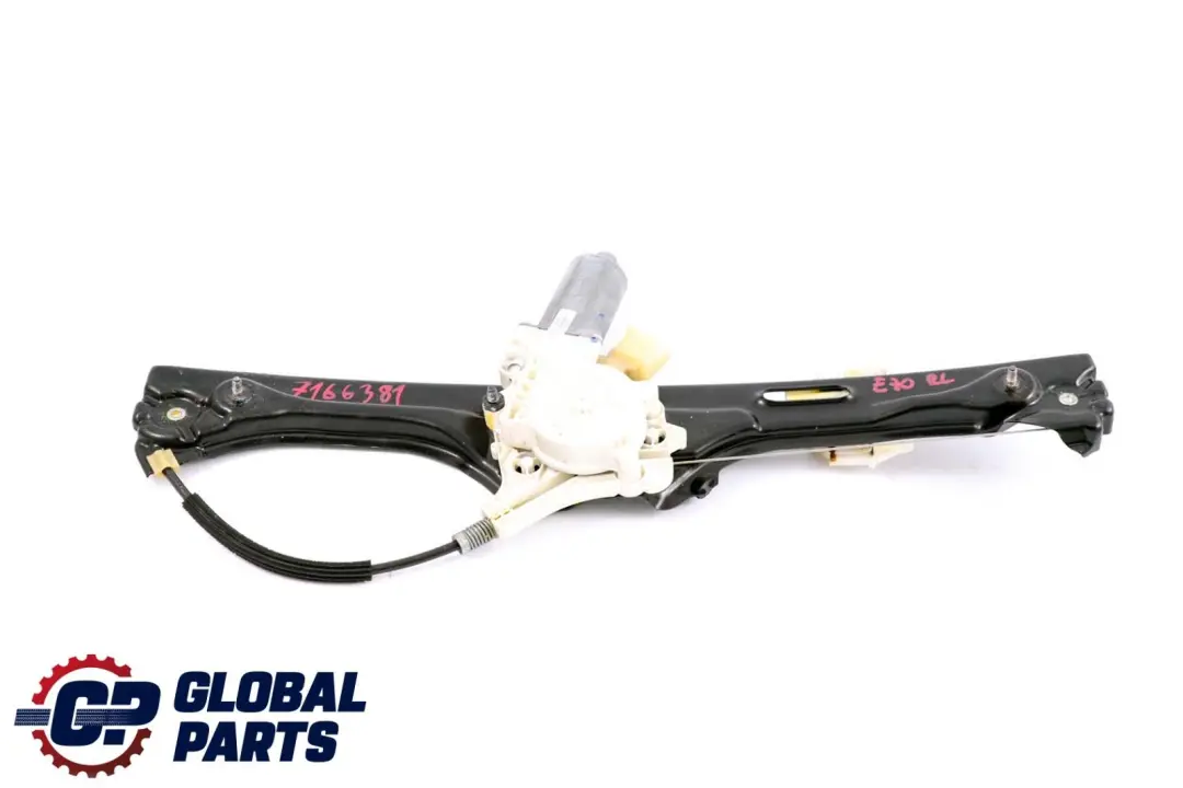 Regolatore Alzacristalli Posteriore Sinistro Motore per BMW X5 E70 LCI con numero di parte 7166381 BMW X5 E70 LCI Regolatore Alzacristalli Posteriore Sinistro Motore - SKU 7166381 - Numero di parte 7166381