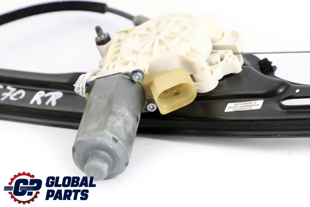 BMW X5 E70 LCI Alzacristalli Posteriore Destro - SKU 7166382 - Numero di parte 7166382