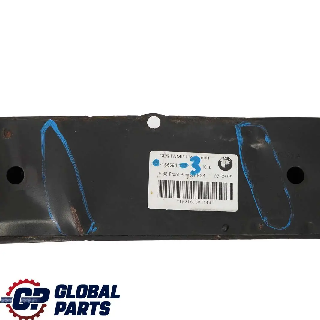 BMW 1 E81 E82 E87 LCI 3 Front Bumper Carrier Support Crash Bar Reinforcer - SKU 7166584-3 - Part number 7166584