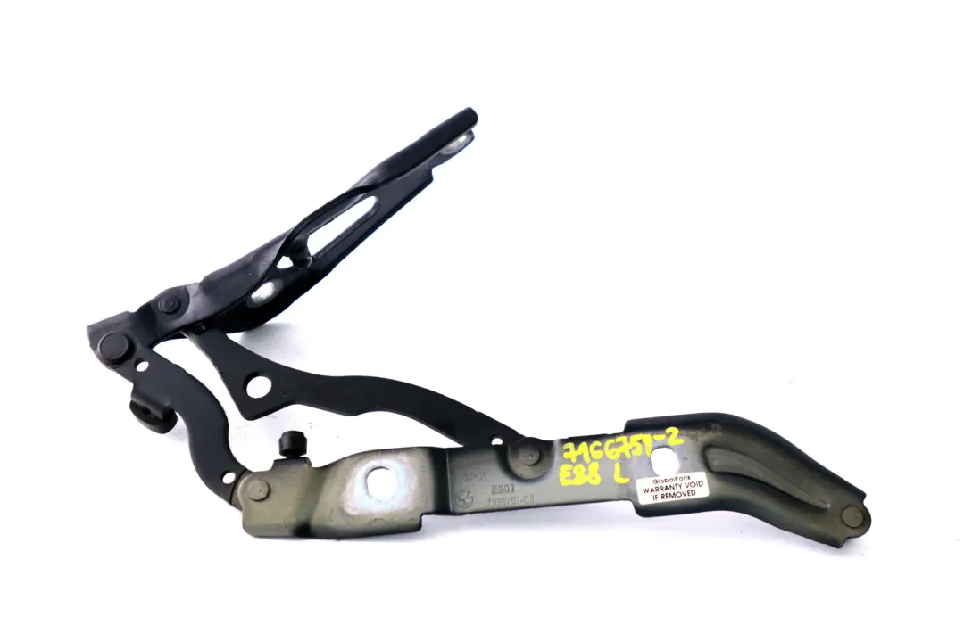 Charniere Hayon a Gauche Noir pour BMW 1 Serie E82 E88 à propos du numéro de pièce 7166751 BMW 1 Serie E82 E88 Charniere Hayon a Gauche Noir - SKU 7166751-2 - Numéro de pièce 7166751