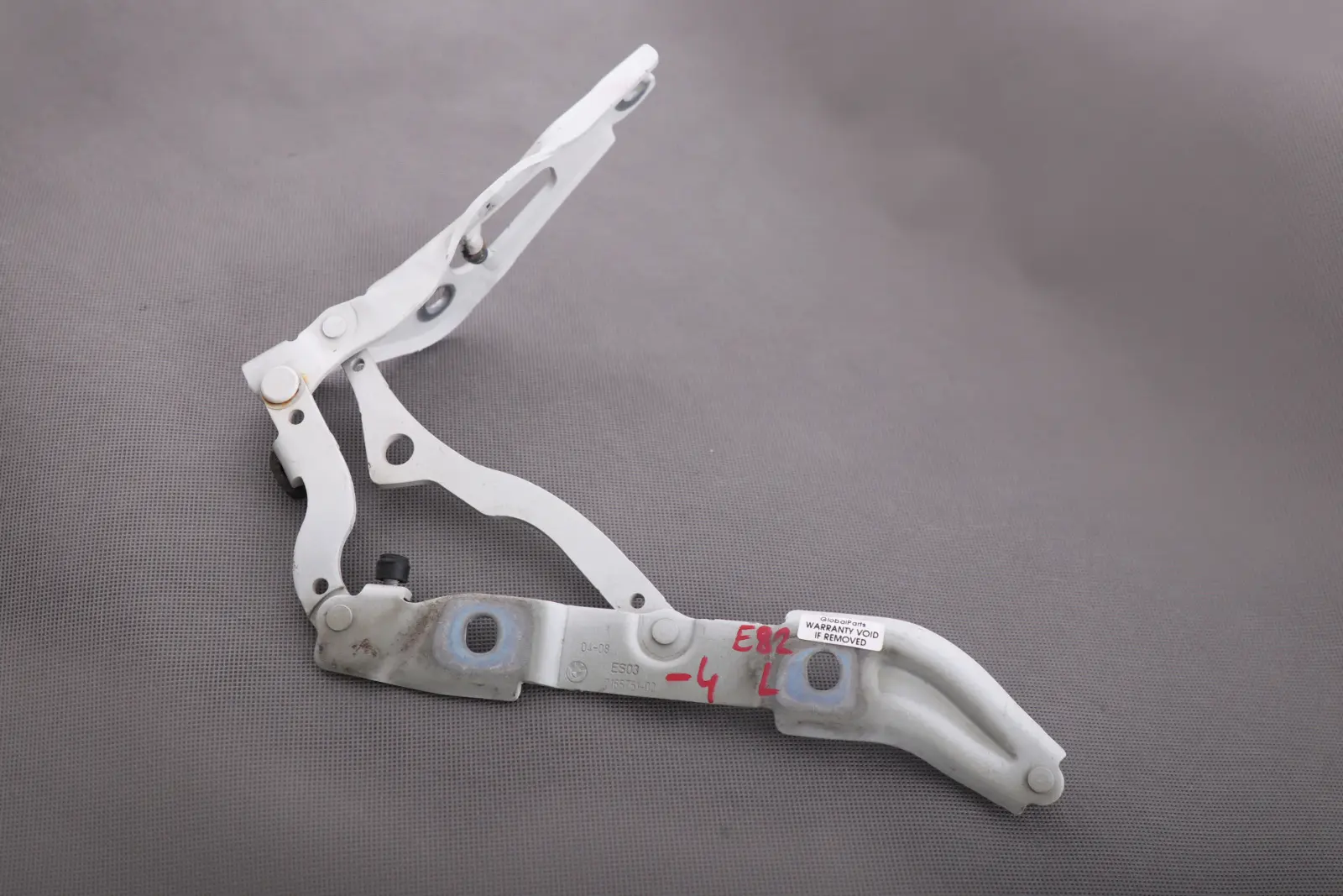 BMW E82 E88 Cerniera Portabagagli Sinistra Bianco 7230859