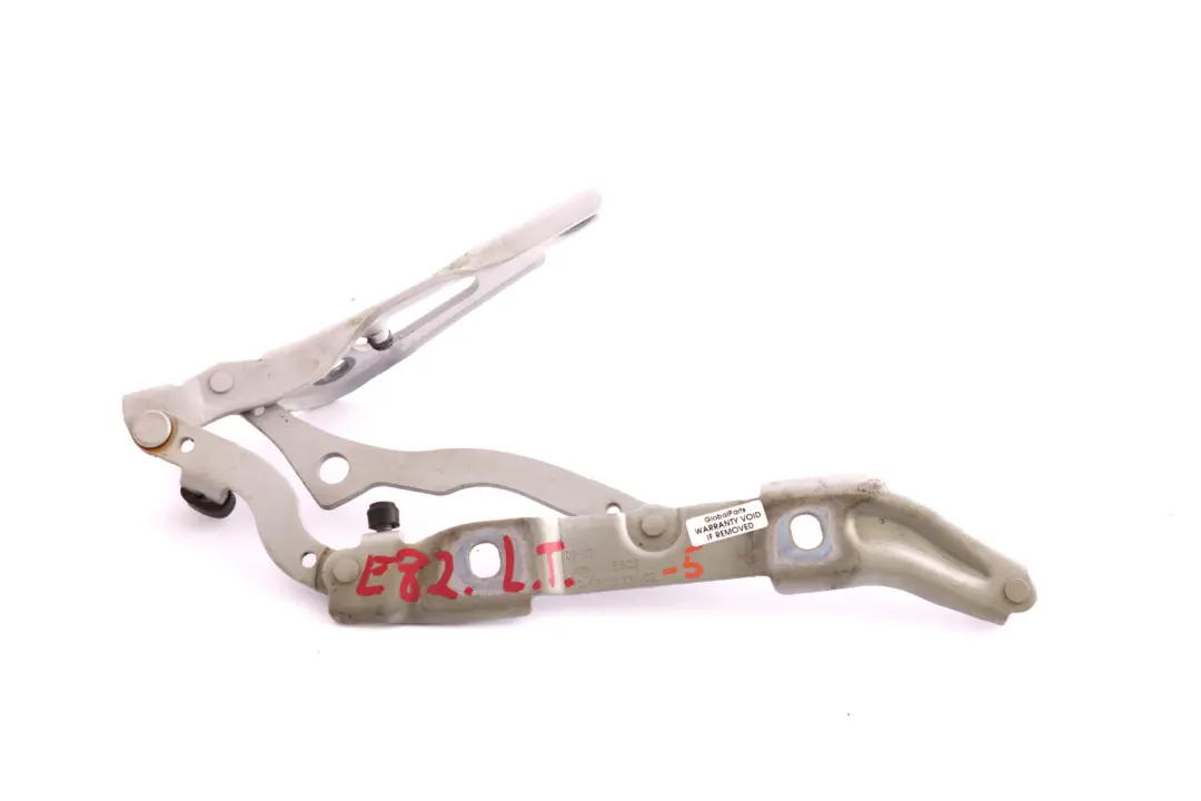 Portabagagli Porta Posteriore Sinistra Cerniera Argento per BMW E82 E88 con numero di parte 7230859 BMW E82 E88 Portabagagli Porta Posteriore Sinistra Cerniera Argento - SKU 7166751-5 - Numero di parte 7230859