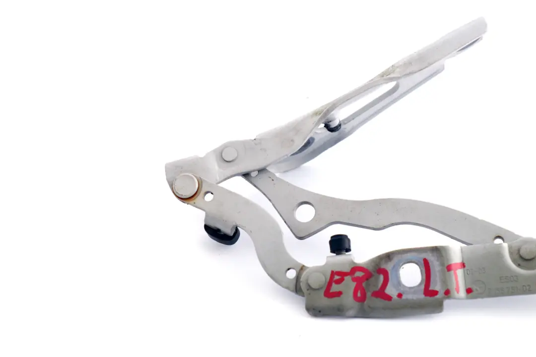 BMW E82 E88 Kofferraum Heckklappe Links Scharnier Silber - SKU 7166751-5 - Teilenummer 7230859