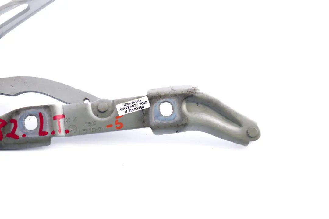 BMW E82 E88 Kofferraum Heckklappe Links Scharnier Silber - SKU 7166751-5 - Teilenummer 7230859