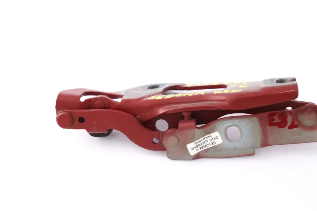 Boot Trunk Lid Tailgate Left Hinge N/S Sedona Red to BMW 1 Series E82 E88 with Part number 7166751 BMW 1 Series E82 E88 Boot Trunk Lid Tailgate Left Hinge N/S Sedona Red - SKU 7166751-6 - Part number 7166751