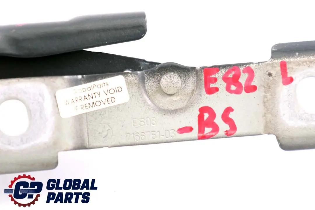 Scharnier Heckklappe Links Black Sapphire 475 Schwarz für BMW 1 er E82 E88 mit Teilenummer 7166751 BMW 1 er E82 E88 Scharnier Heckklappe Links Black Sapphire 475 Schwarz - SKU 7166751-BS - Teilenummer 7166751