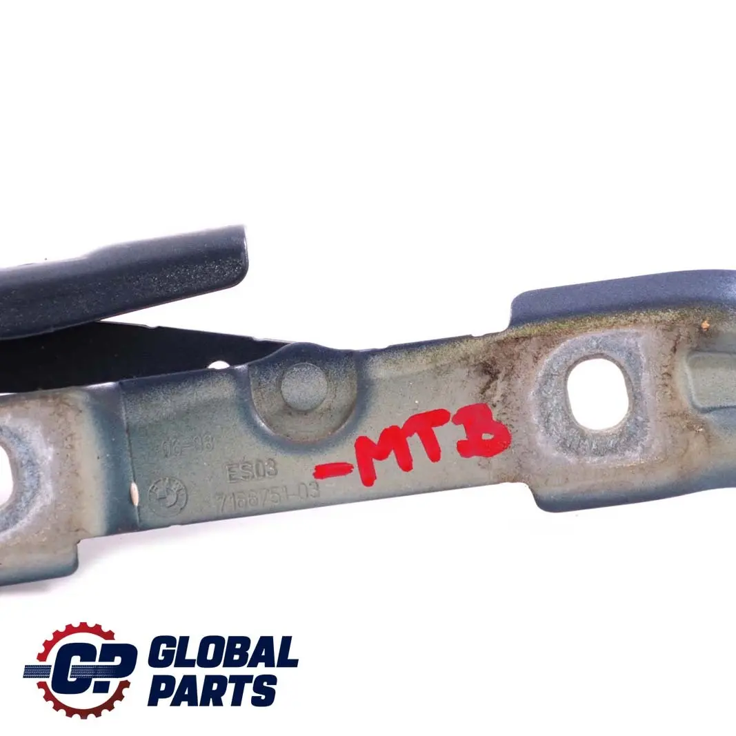 Charniere Hayon a Gauche Bleu Montego Metallique A51 pour BMW 1 E82 E88 à propos du numéro de pièce 7166751 BMW 1 E82 E88 Charniere Hayon a Gauche Bleu Montego Metallique A51 - SKU 7166751-MTB - Numéro de pièce 7166751