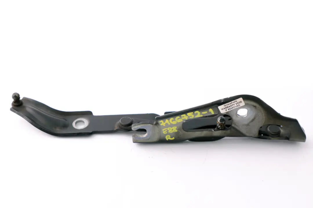 BMW E82 E88 Boot Trunk Lid Tailgate Right Hinge Black - SKU 7166752-1 - Número de pieza 7166752
