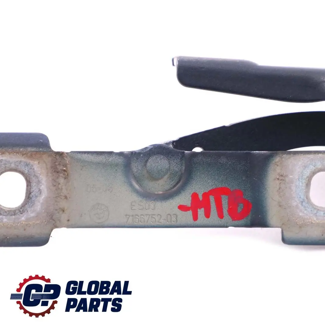BMW 1 E82 E88 Boot Trunk Lid Tailgate Right Hinge O/S Montegoblau Blue - SKU 7166752-MTB - Part number 7166752