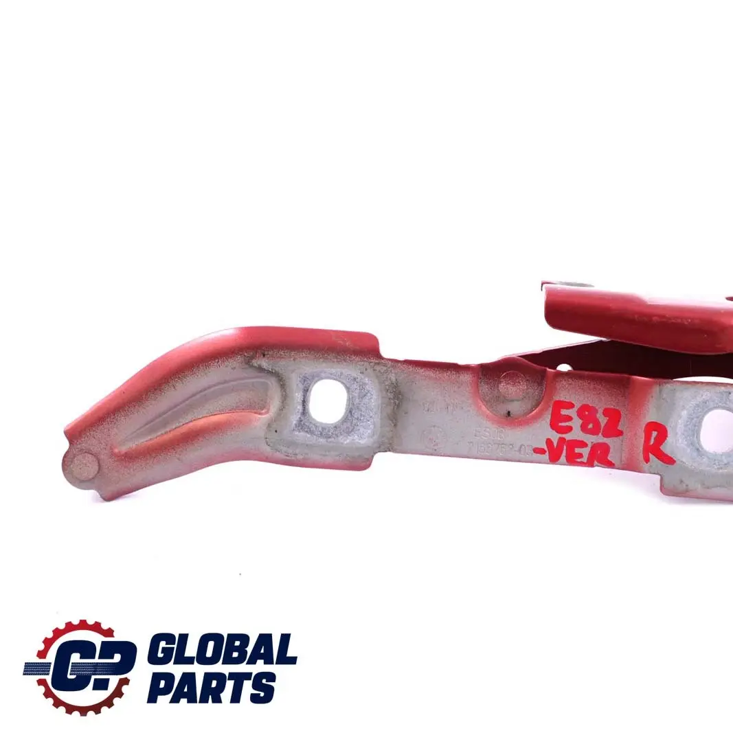 BMW E82 E88 Boot Trunk Lid Tailgate Right Hinge Vermilionrot Red - SKU 7166752-VER - Número de pieza 7166752