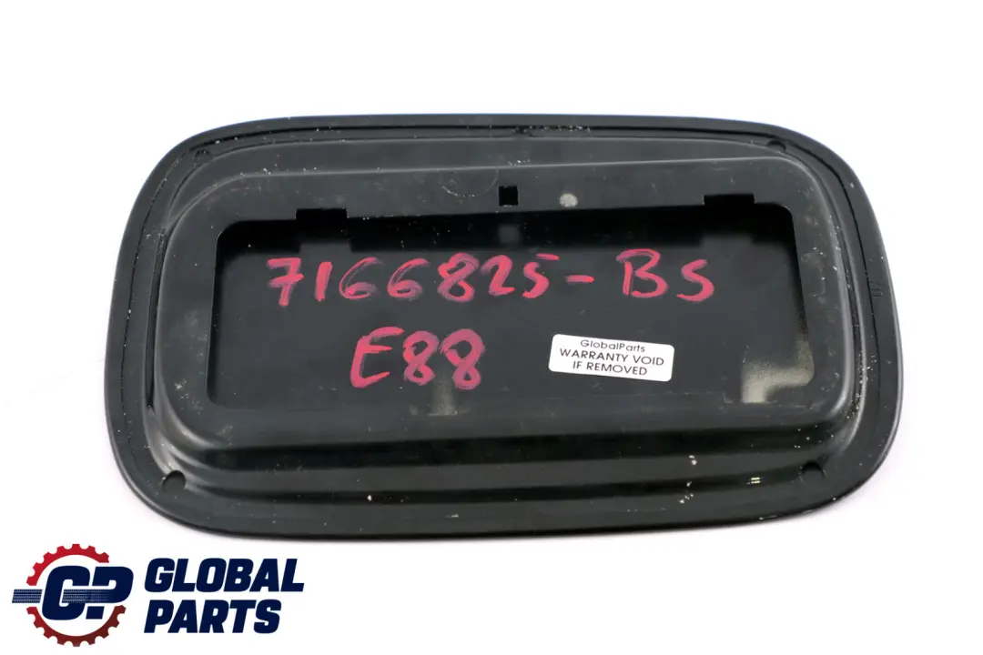 Flap Cover BMW E82 E88 Fill In Flap Cap Black Sapphire Metallic - 475 to Fuel with Part number 7166825 Fuel Flap Cover BMW E82 E88 Fill In Flap Cap Black Sapphire Metallic - 475 - SKU 7166825-BS - Part number 7166825