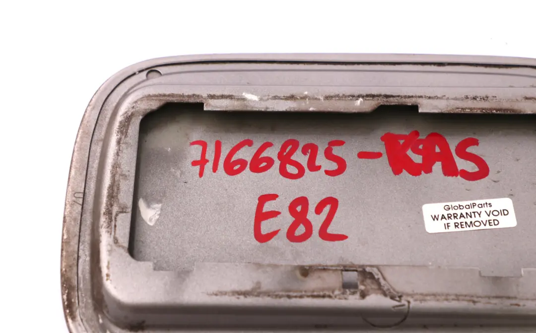 BMW 1 E82 E88 Cache pour Reservoir Cachemire Argent Cashmere Argent - SKU 7166825-KAS - Numéro de pièce 7166825