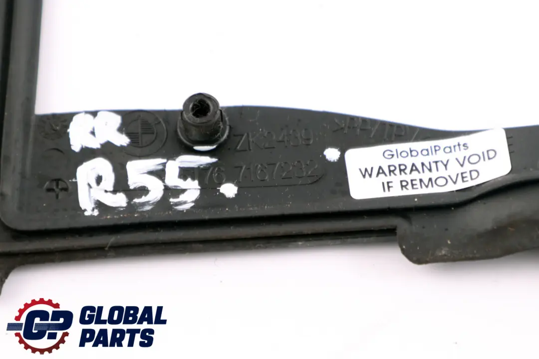BMW Mini Clubman R55 R55 LCI Seal B Pillar Rear Right Door O/S - SKU 7167232 - Part number 7167232