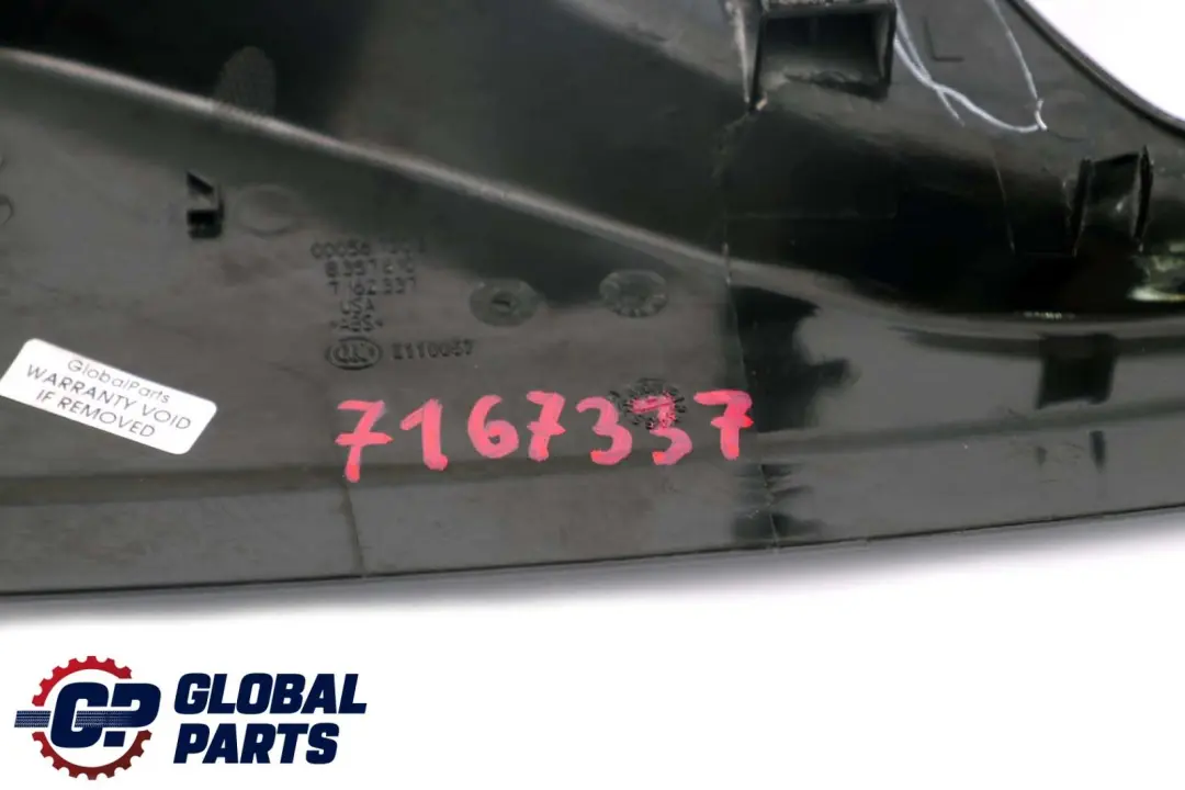 BMW X5 X6 E70 E71 E72 Asiento Delantero Exterior Izquierdo Embellecedor 8357610 - SKU 7167337 - Número de pieza 7167337