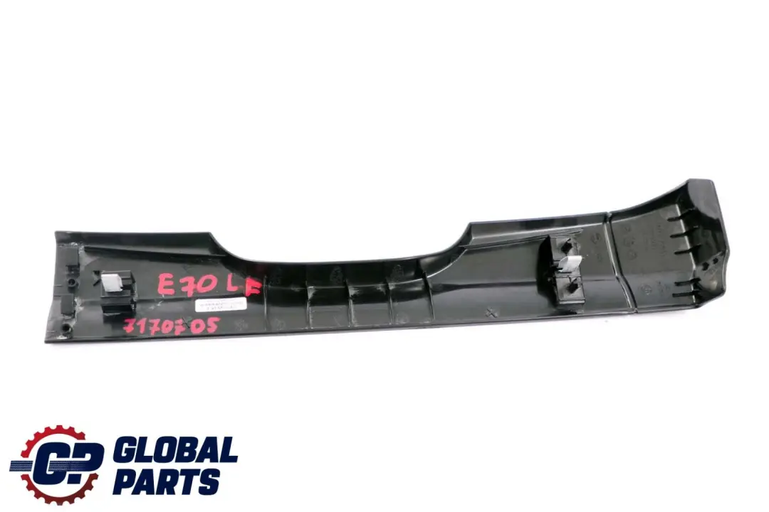 BMW X5 X6 Serie E70 E71 Cubierta Asiento Delantero Izquierdo Negro - SKU 7167349 - Número de pieza 7167349