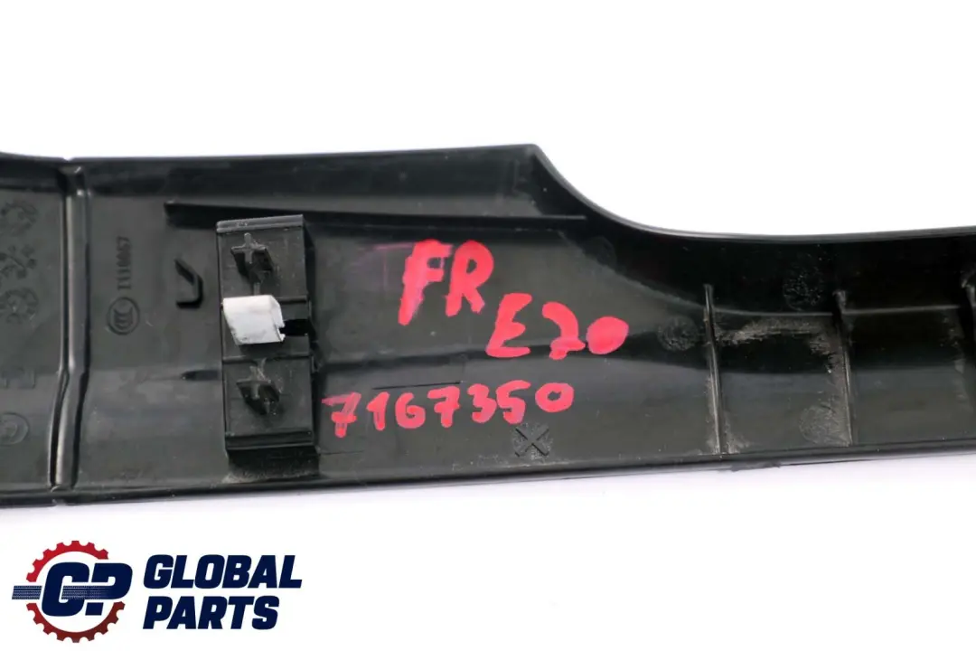 Cubierta Asiento Delantero Derecho Negro para BMW X5 X6 Serie E70 E71 con número de pieza 7167350 BMW X5 X6 Serie E70 E71 Cubierta Asiento Delantero Derecho Negro - SKU 7167350 - Número de pieza 7167350