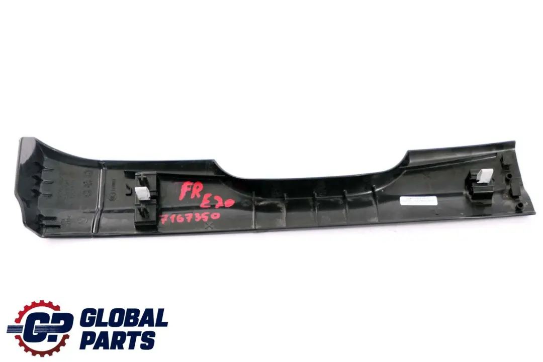 BMW X5 X6 er E70 E71 Blende Sitzschiene Vorne Rechts Black Schwarz - SKU 7167350 - Teilenummer 7167350