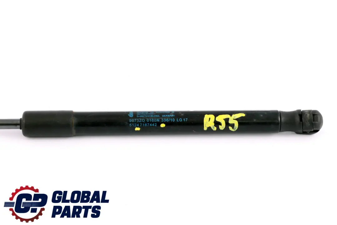 Gasdruckfeder Tür hinten für Mini Cooper Clubman R55 mit Teilenummer 7167442 Mini Cooper Clubman R55 Gasdruckfeder Tür hinten - SKU 7167442 - Teilenummer 7167442